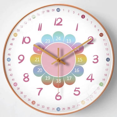 TimeMate Wandklok | Kindvriendelijk, 20 cm, voor kinderen 2+ – Maak Ochtenden Zelfstandig en Rustig 1